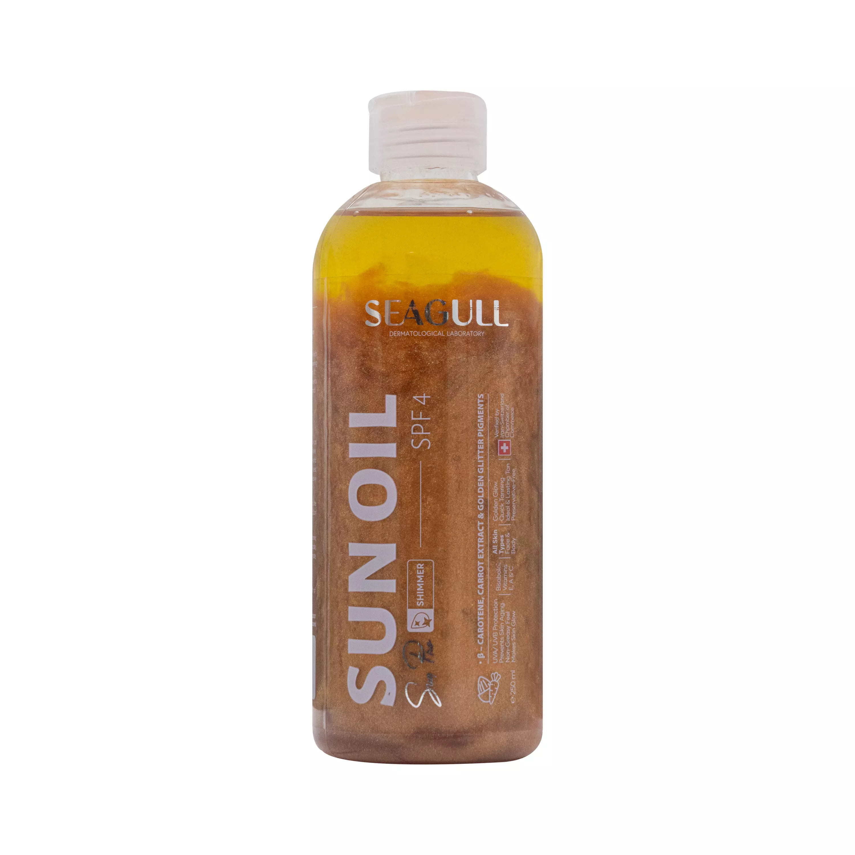 روغن برنزه کننده و ویتامینه اکلیلی سی گل